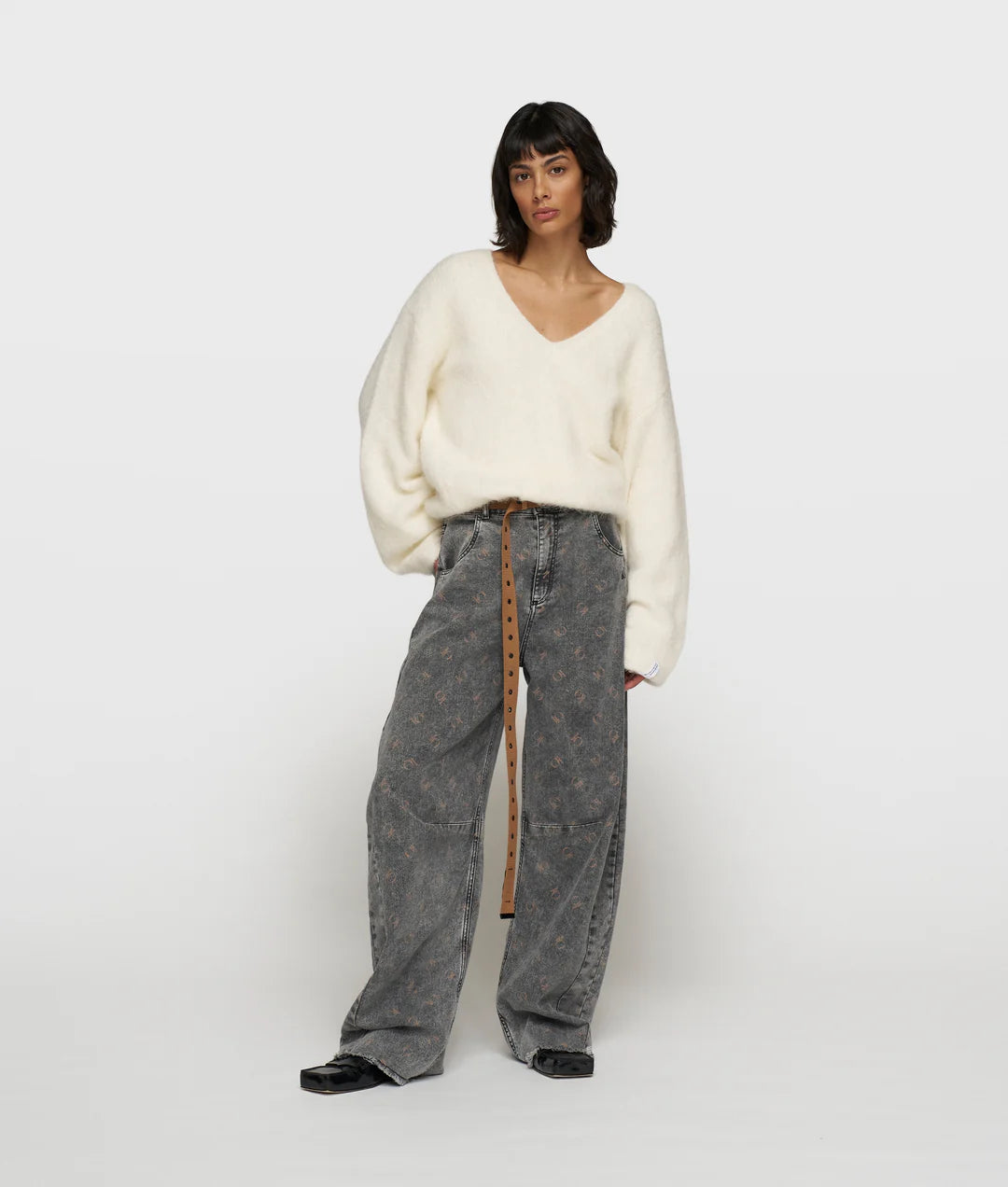 10 Days western pants monogram