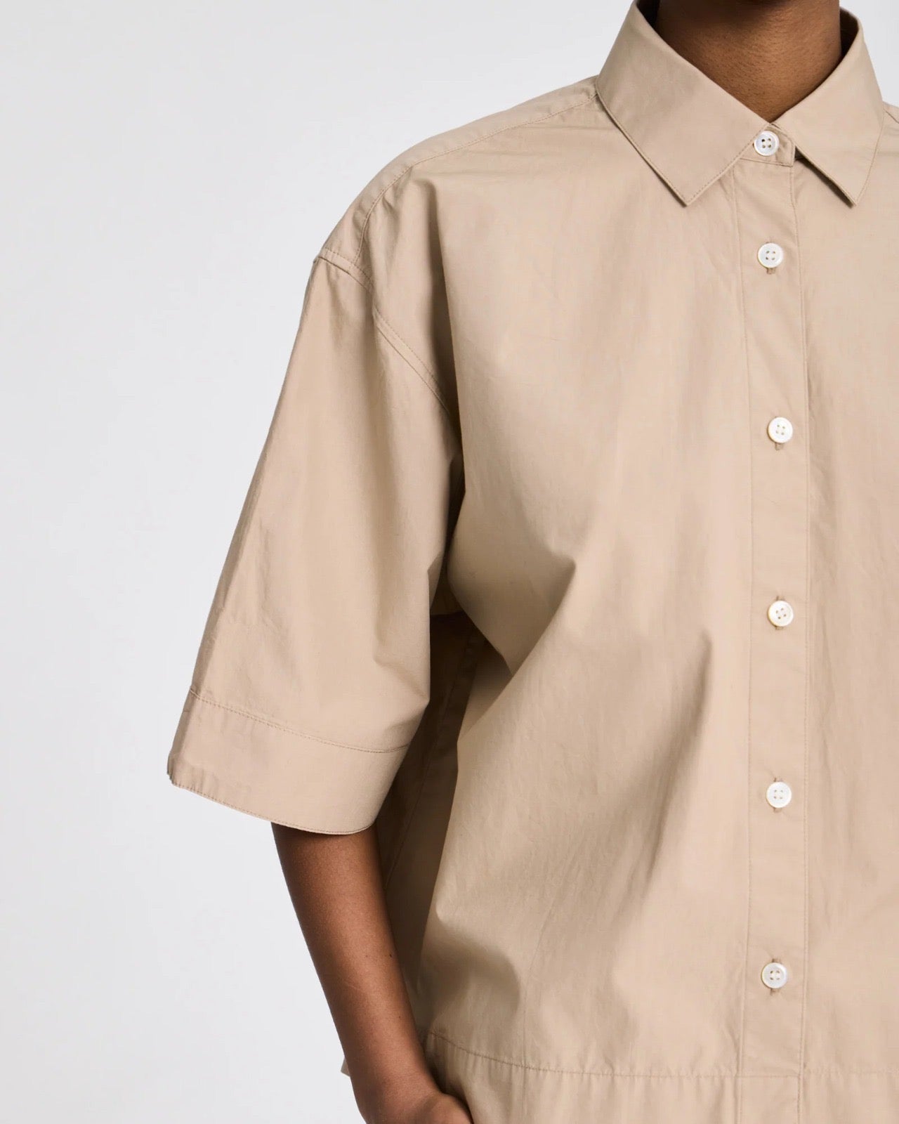 Gai + Lisva Astrid S/S Poplin Shirt