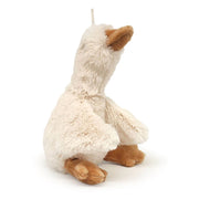 Knuffeldier Boerderijdier Gans wit, klein 15cm