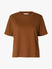 Selected SLFEssential boxy tee NOOS