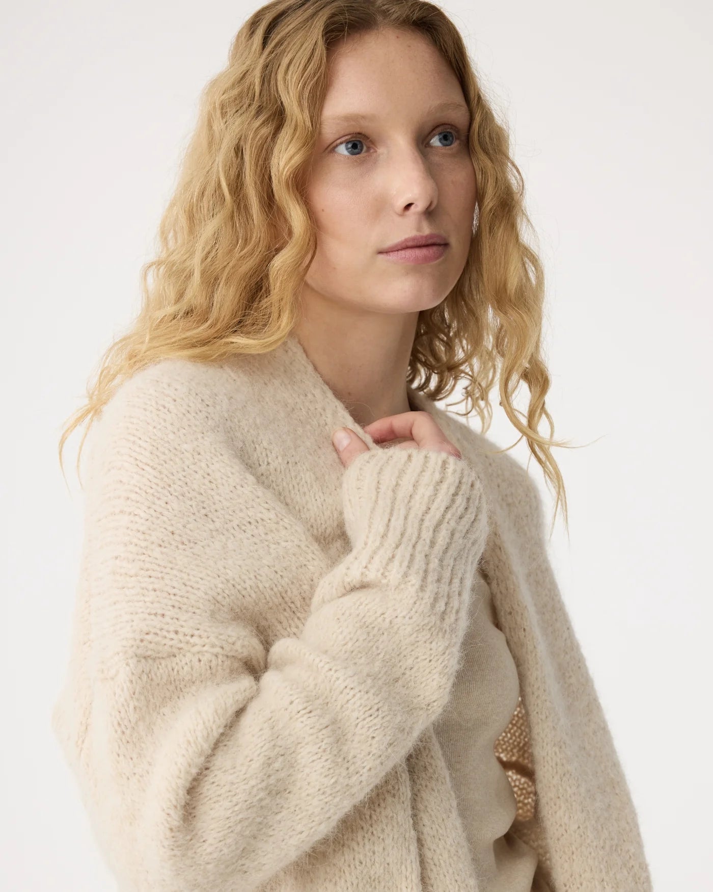 Knit-ted Becky cardigan | Alpaca vest dames
