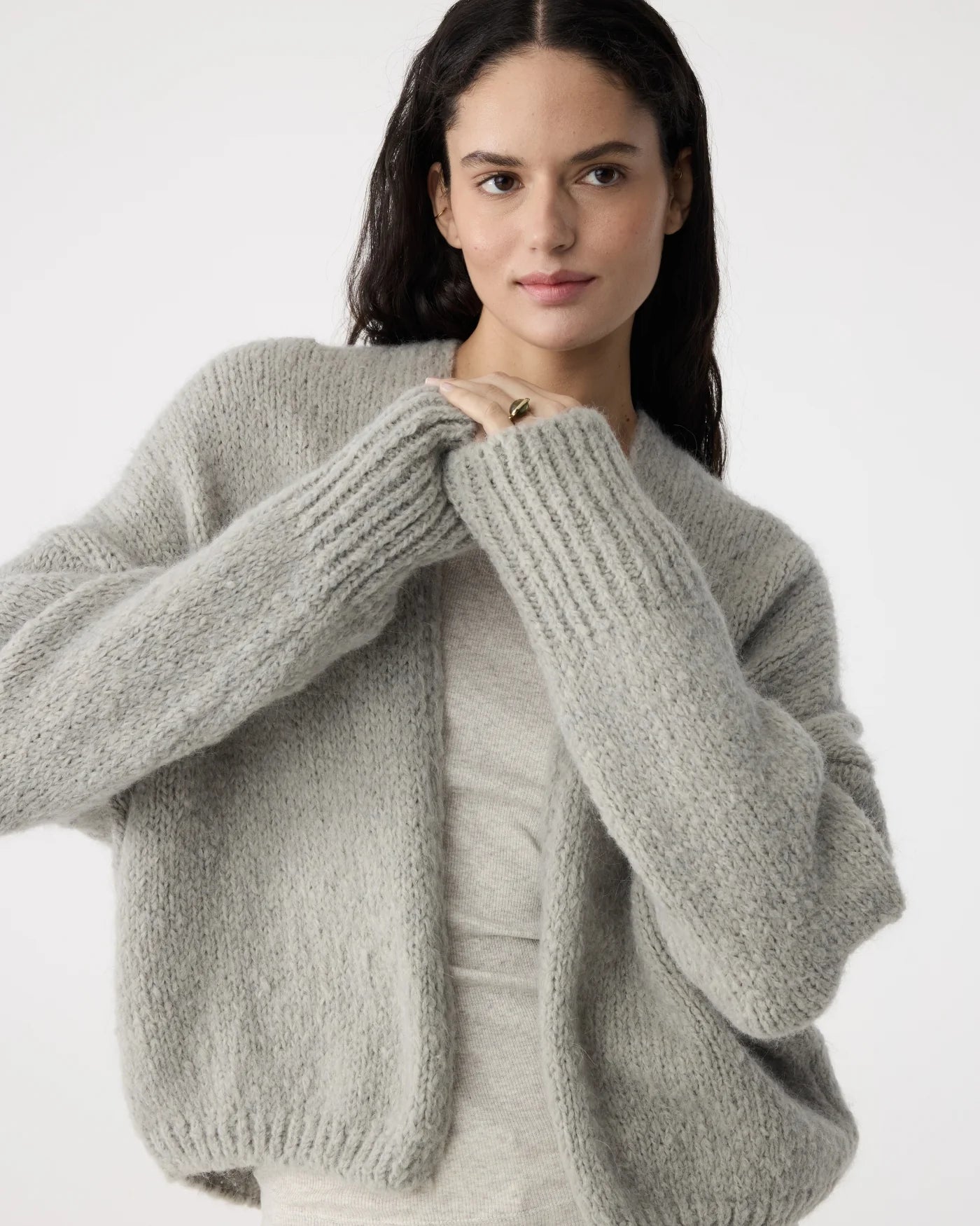 Knit-ted Becky cardigan | Alpaca vest dames