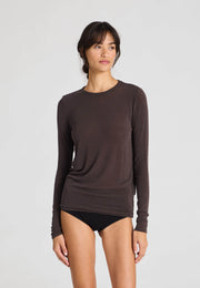 Gai + Lisva Thyra wol top met lange mouw dames