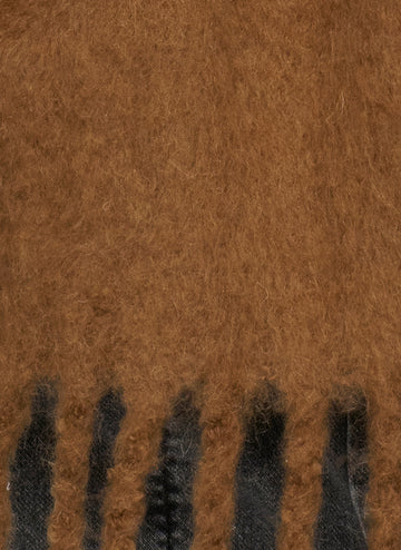 10 Days thick brushed scarf 1316 suède