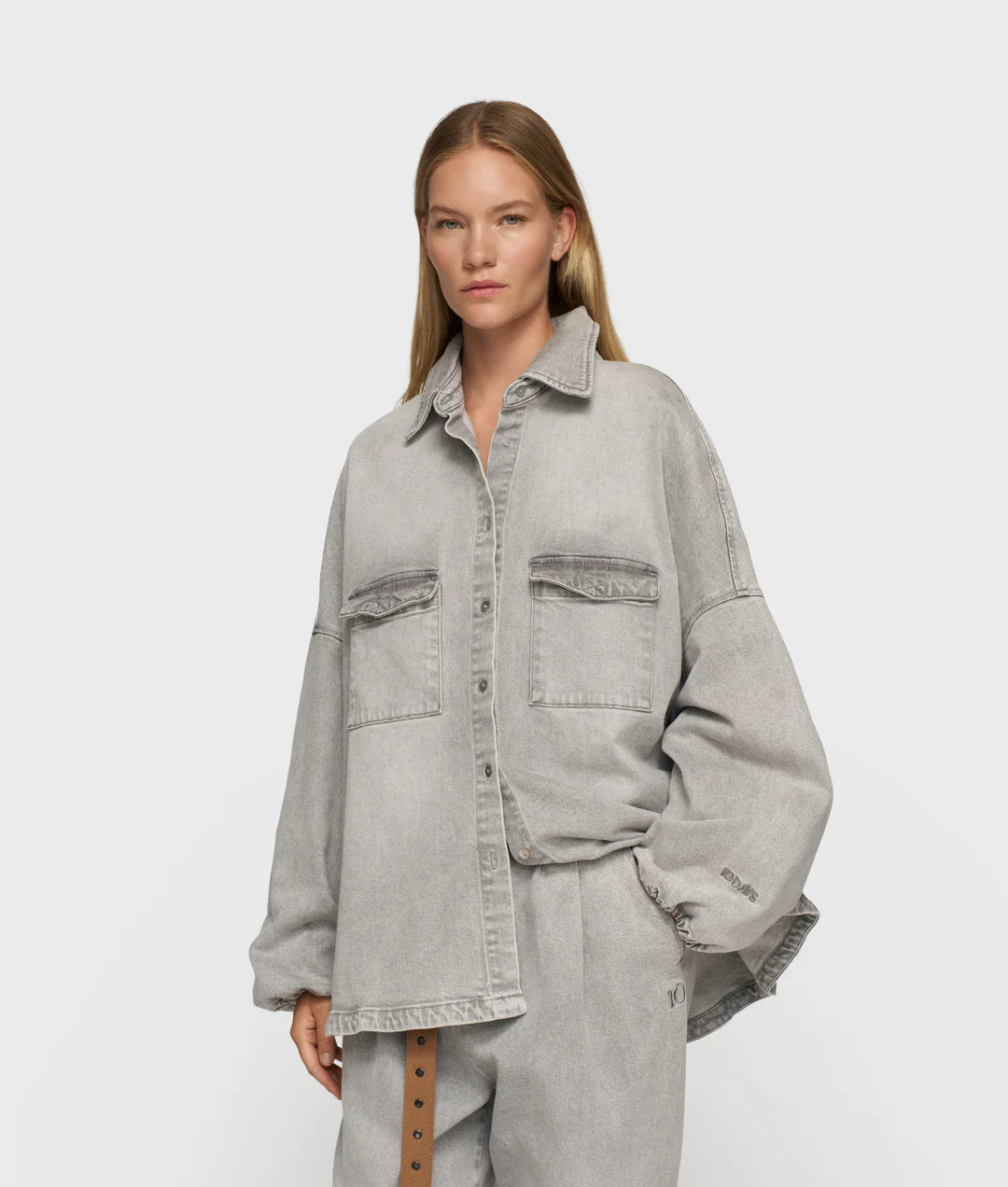 10 Days shirt denim grey wash