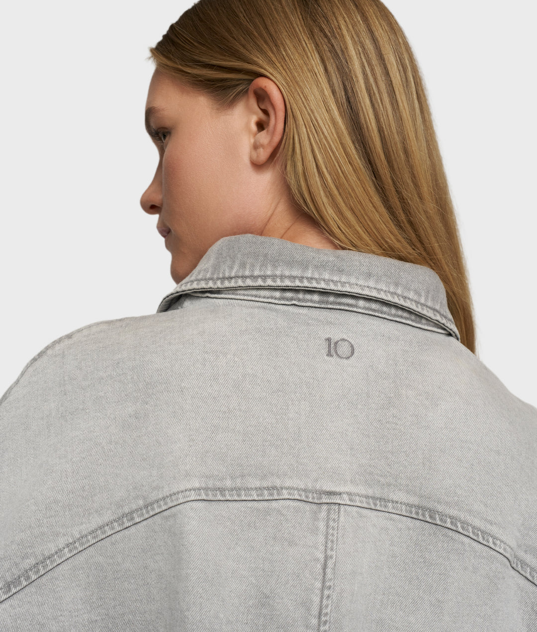 10 Days shirt denim grey wash