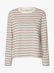 Selected striped boxy tee NOOS