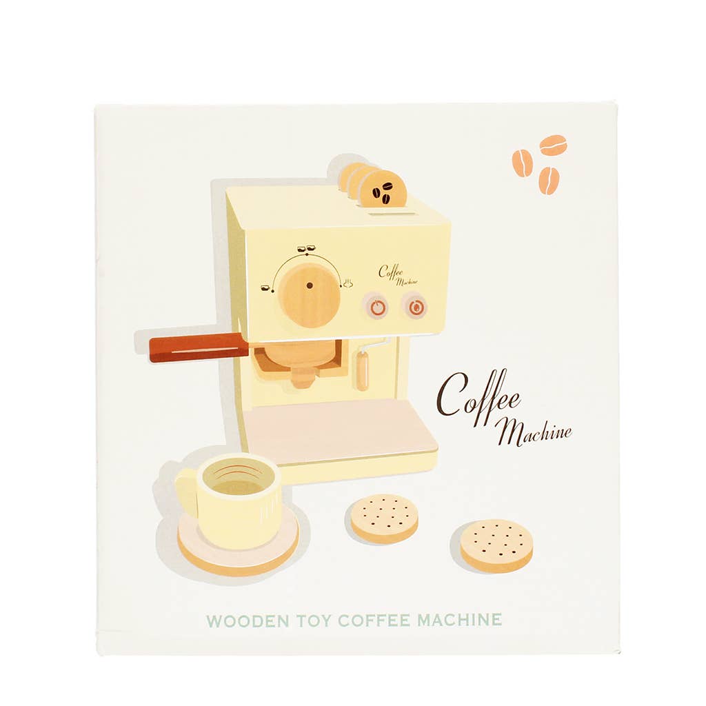 Rex London Houten speelgoed koffiemachine speelset