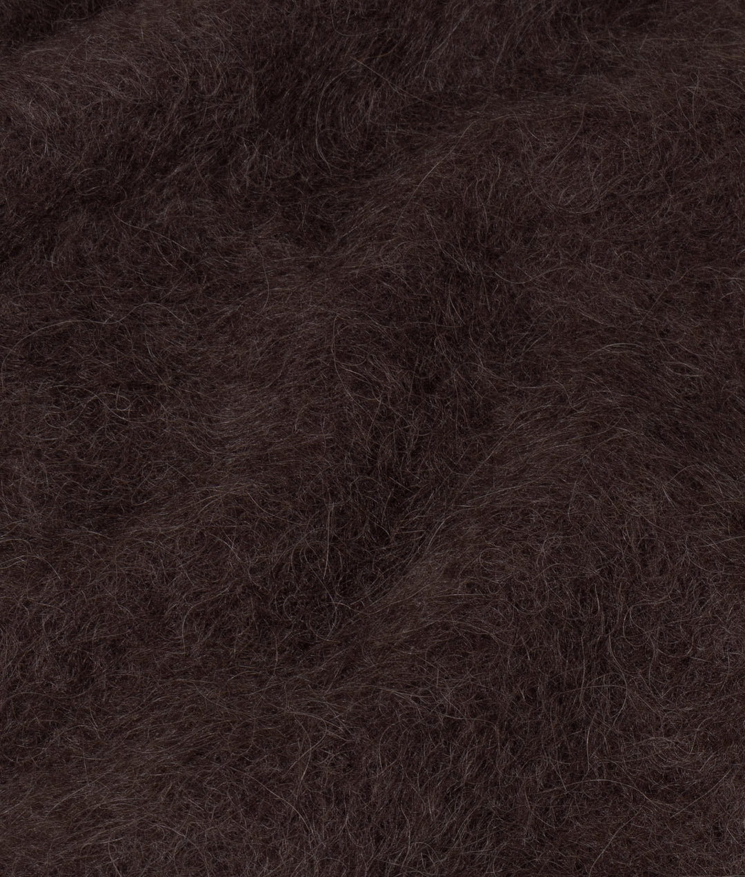 10 Days  cropped knit turtleneck suede