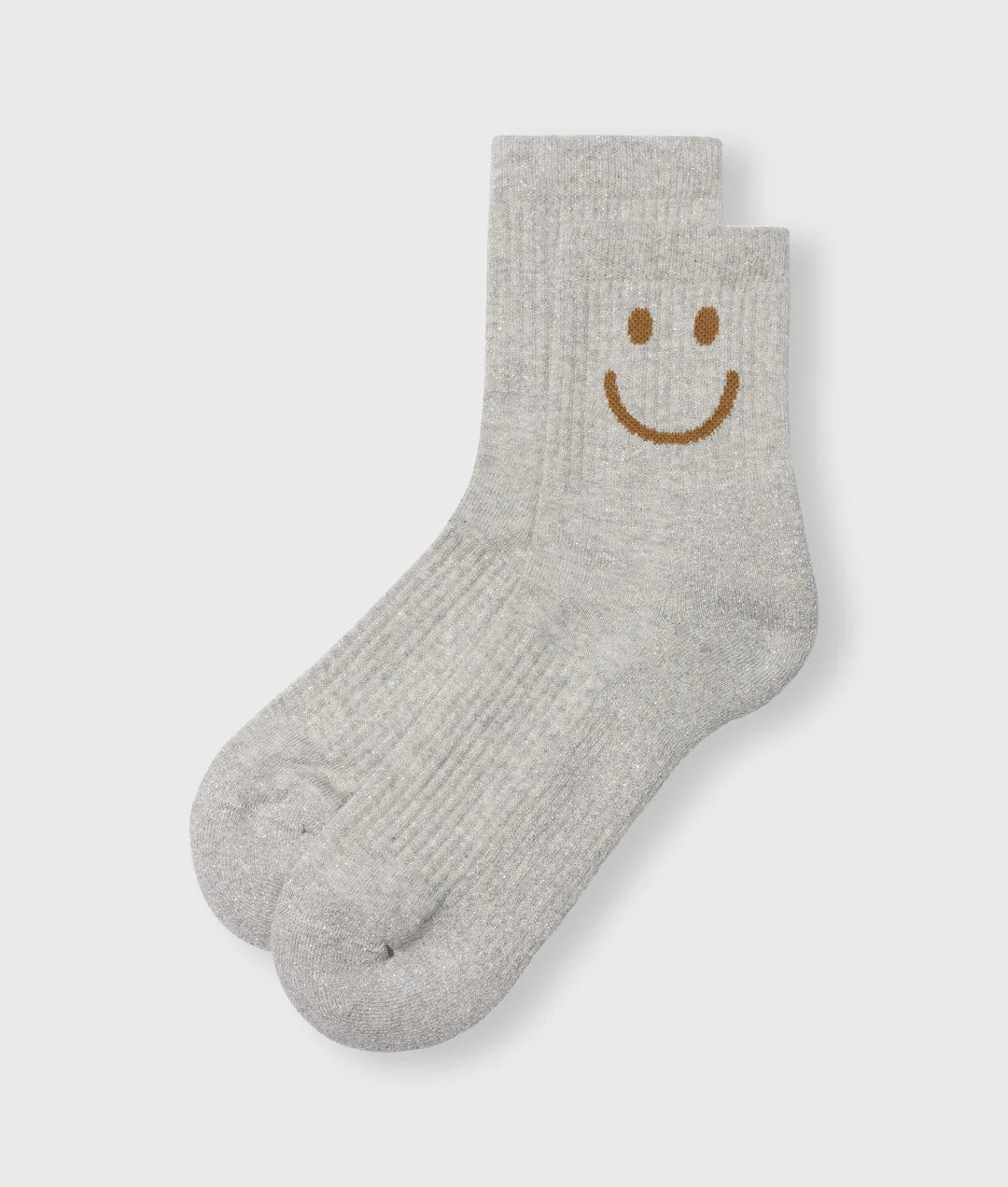 10 Days socks Smile light grey melee