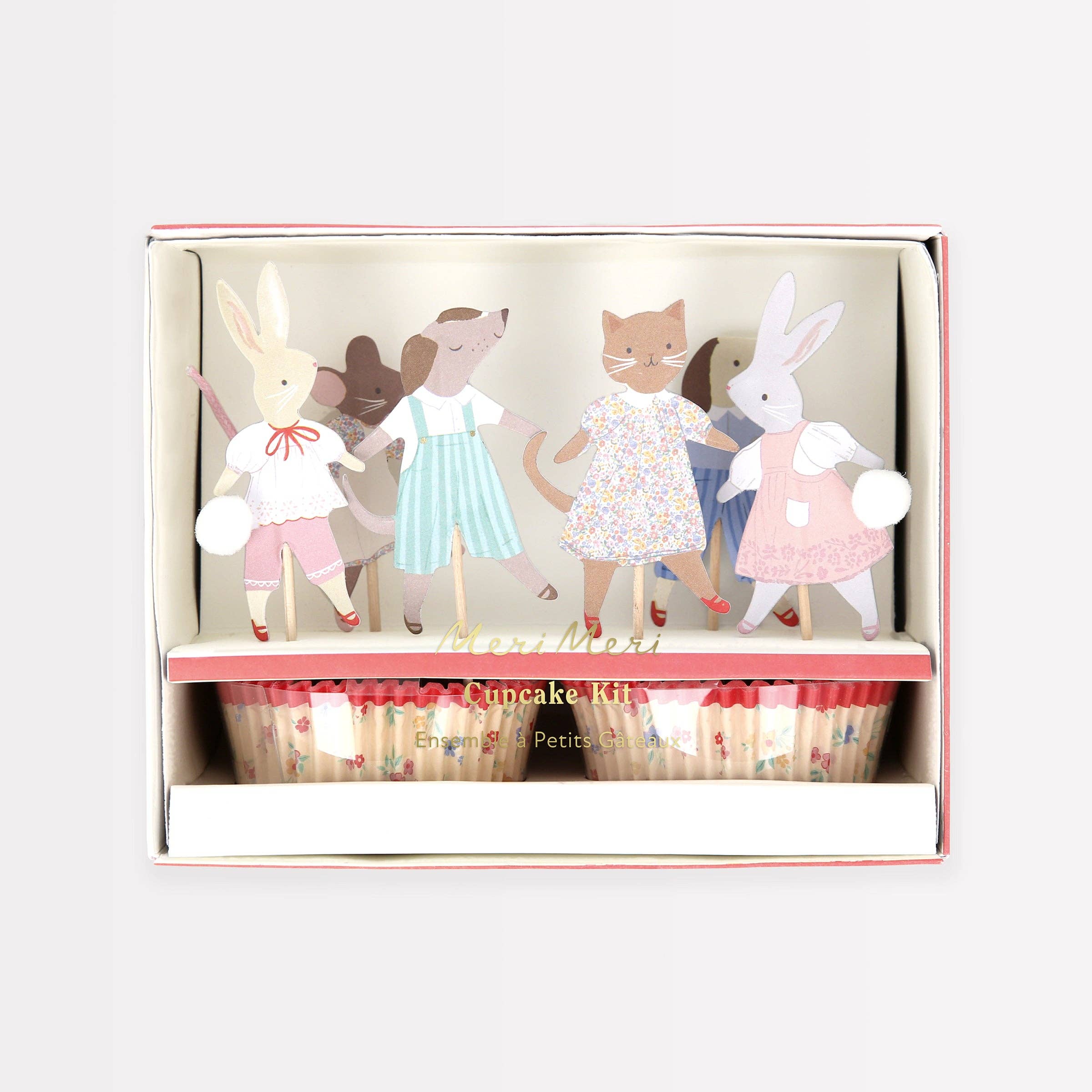 Dieren Vrienden Cupcake Kit