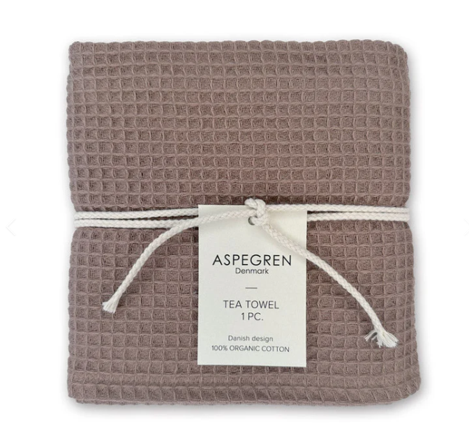 Aspegren Denmark Cadeauset - 100% biologisch katoen - Set van 3 - Mocha Mousse