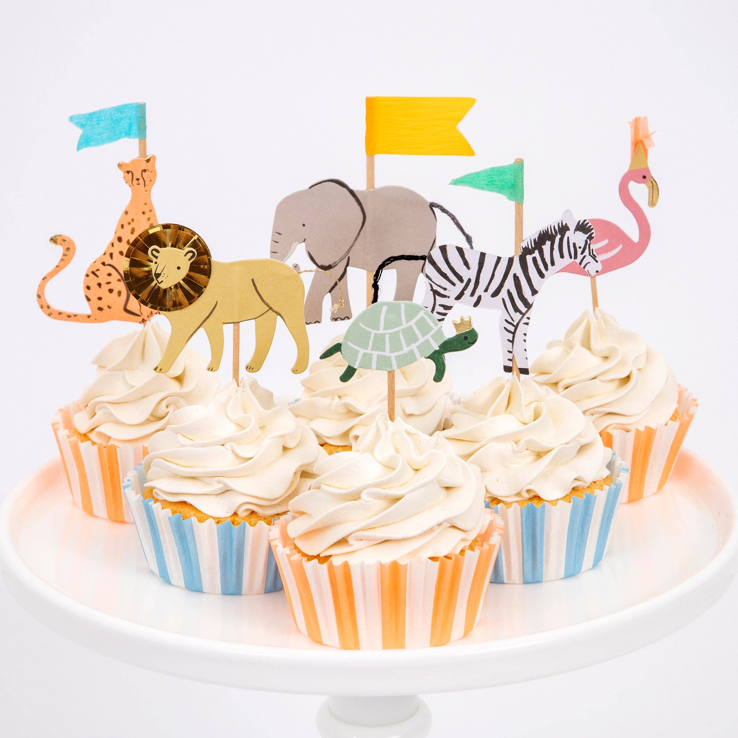 Meri Meri Safari Dieren Cupcake Kit