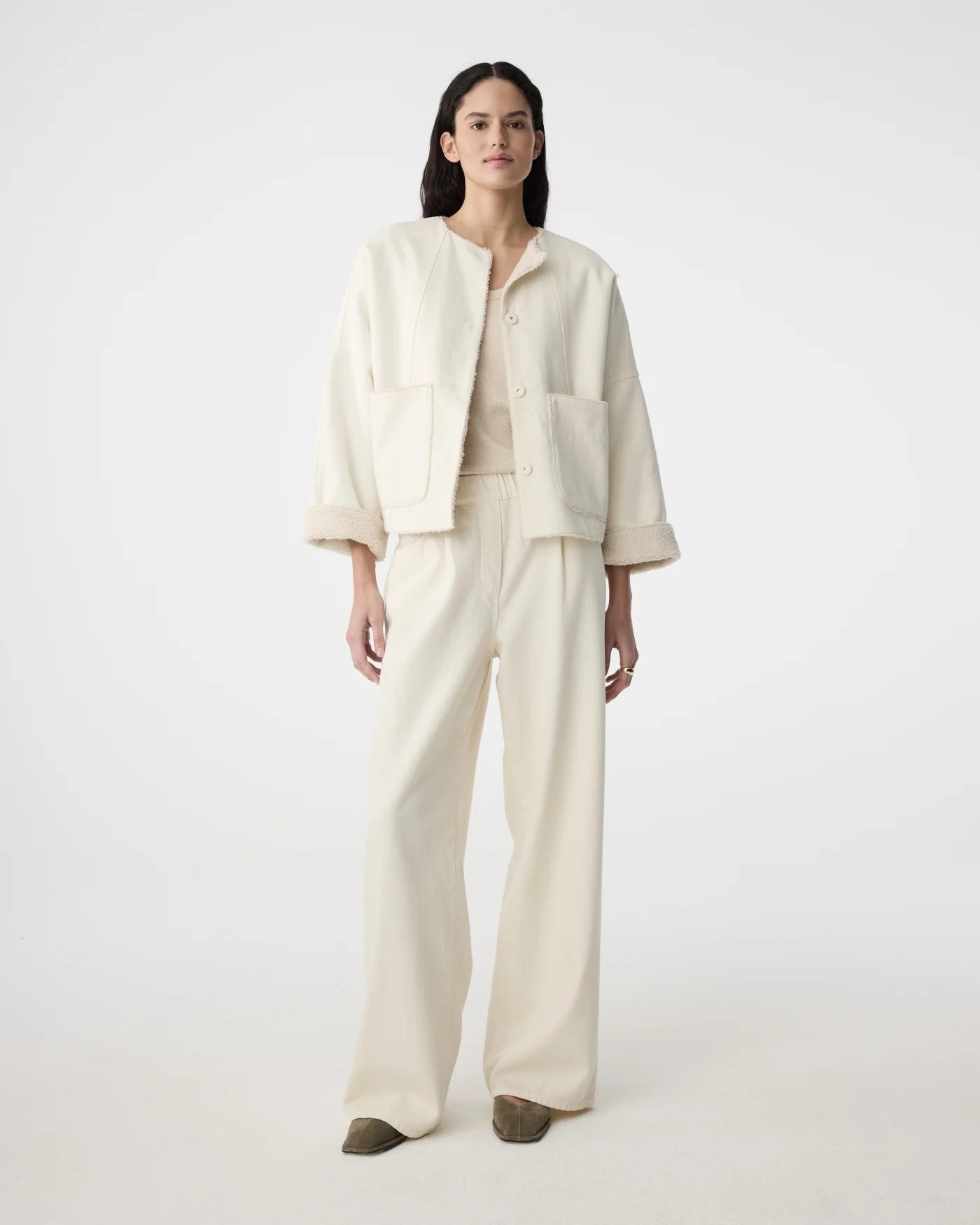 Knit-ted Summer jacket | Voorjaarsjas Ivory