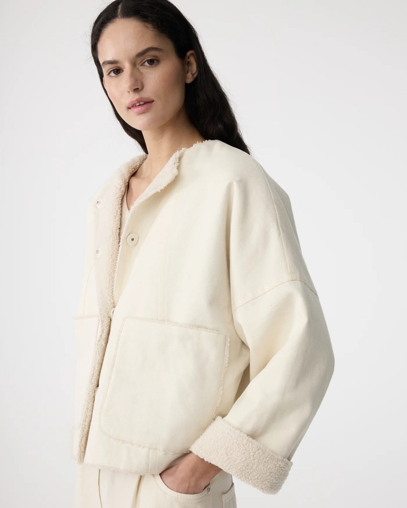 Knit-ted Summer jacket | Voorjaarsjas Ivory