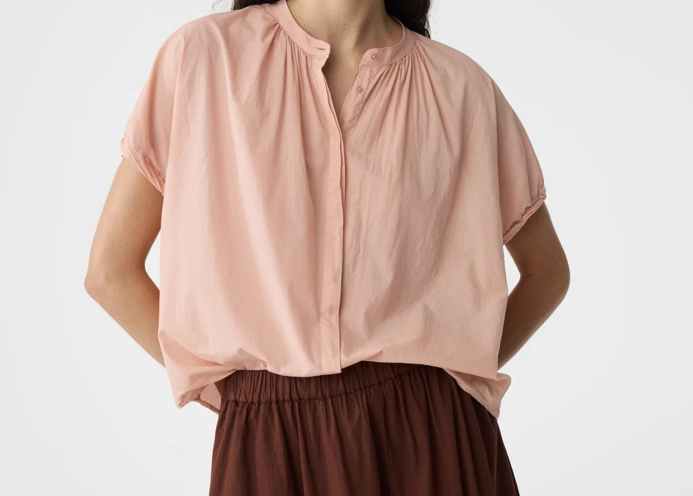Knit-ted Lotus blouse
