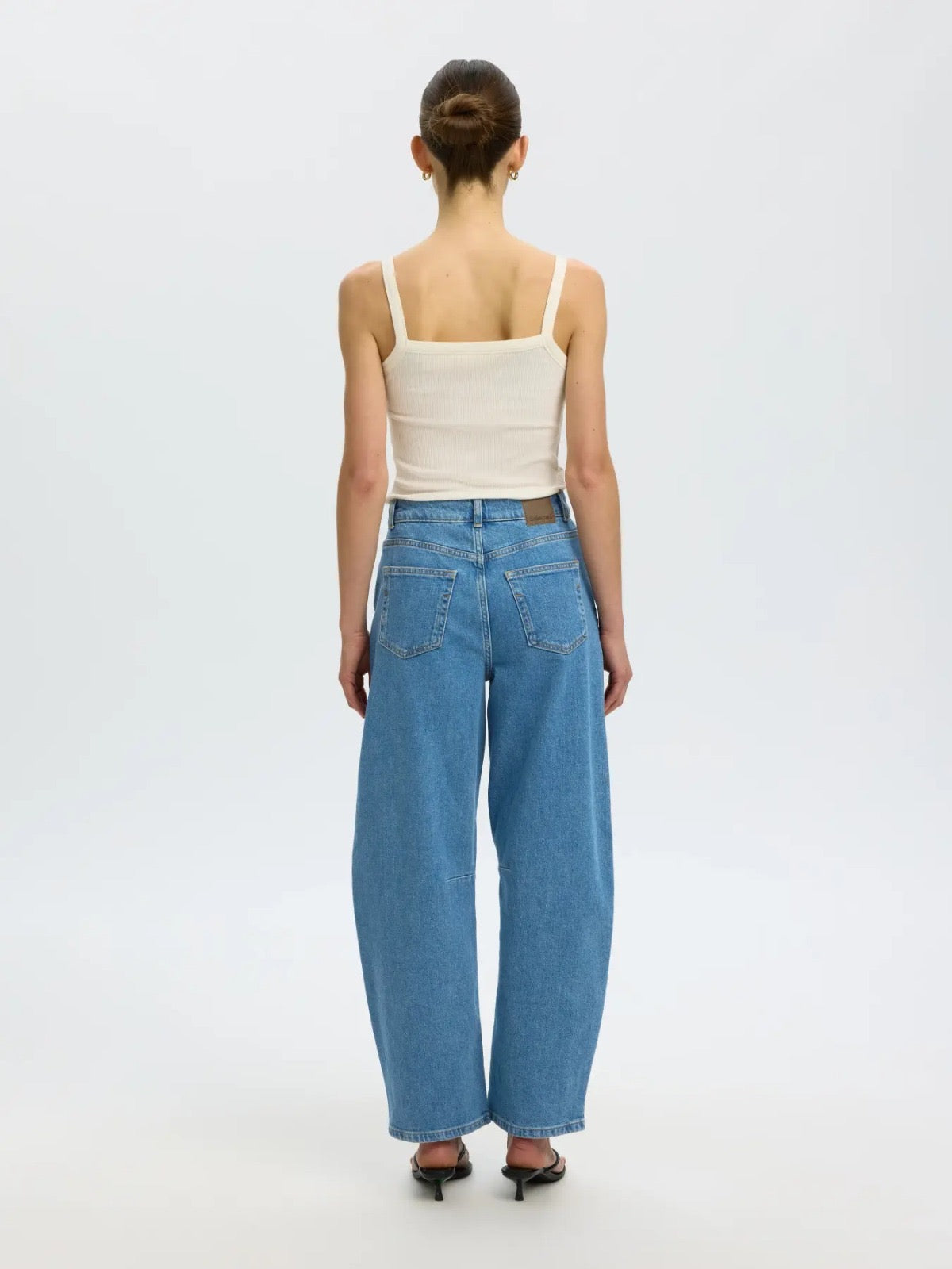 Selected Femme Ane-Kori loose fit barrel jeans dames