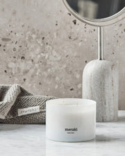 Meraki Scented Candle Fresh Linen 340g