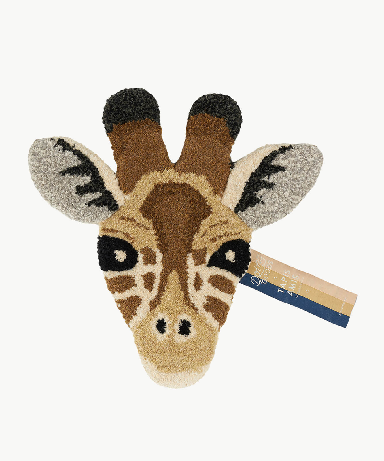 Doing Goods Gimpy Giraffe Head Rug