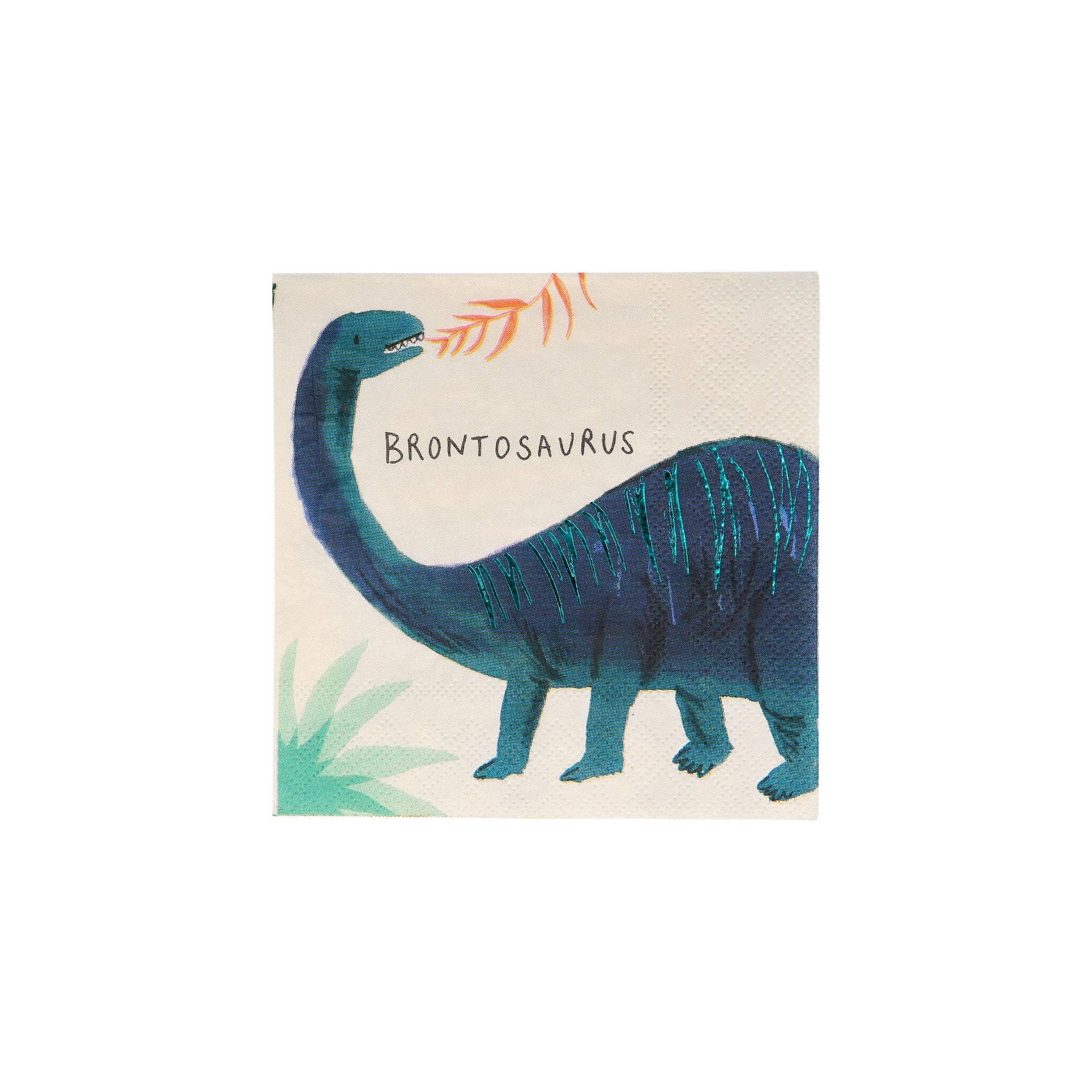 Meri Meri Dinosauriërrijk Kleine Servetten