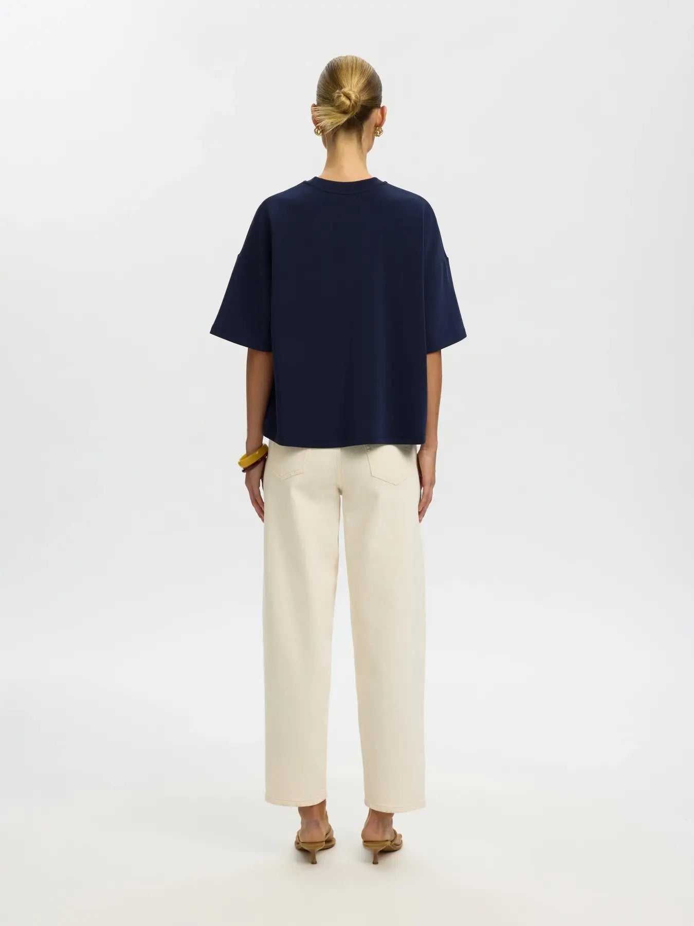 Selected Oversized Tenny tee