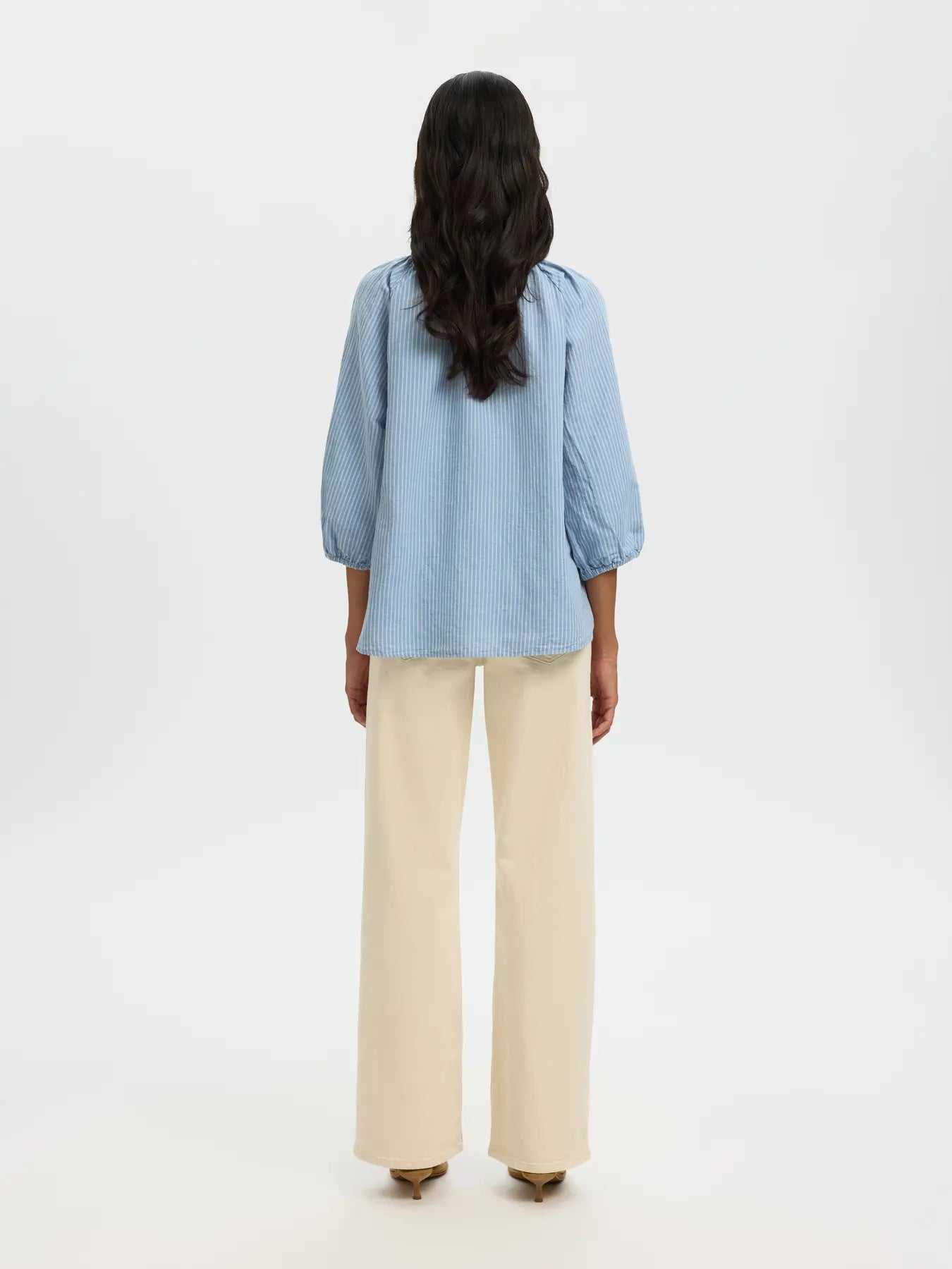 Selected SLFCleo linen shirt