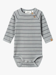 Lil Atelier Kail baby romper lange mouw jongen