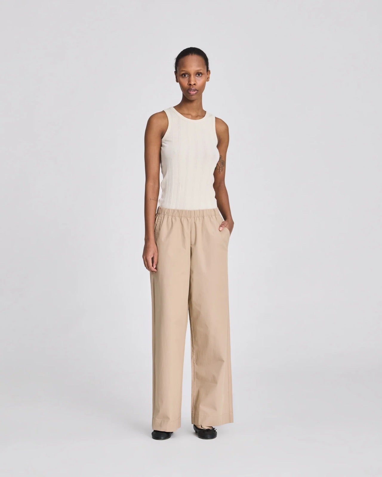 Gai + Lisva Christine Poplin Pants