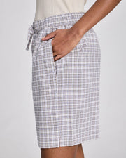 Gai + Lisva Lily Checkered Shorts