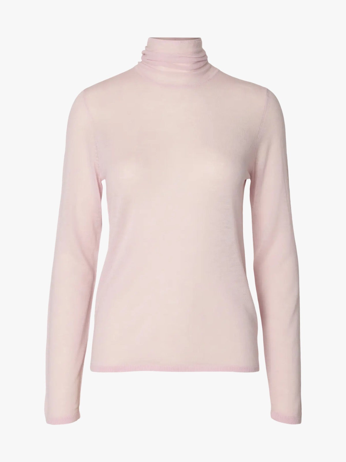 Selected Vendy wool knit roll neck