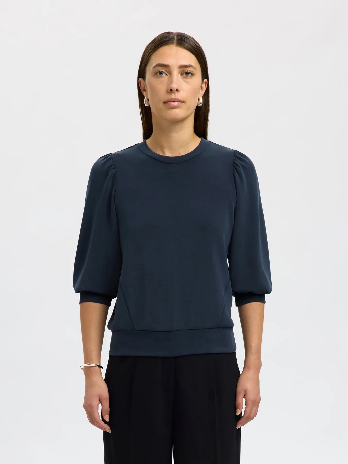 Selected Tenny 3/4 sweat top