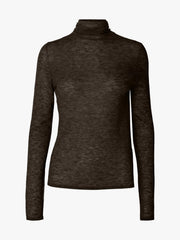 Selected Vendy wool knit roll neck