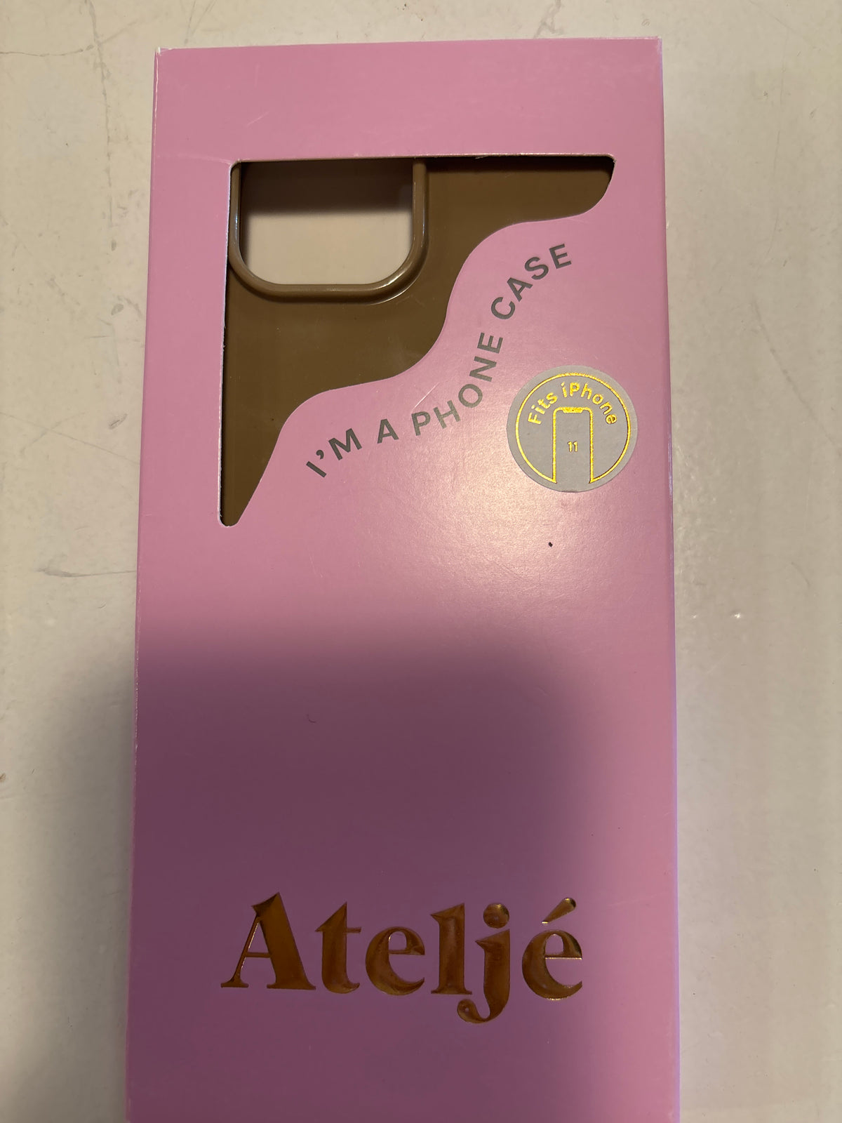 Atelje iPhone 11 beige