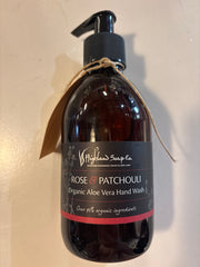 Rose & Patchouli hand wash