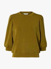 Selected Tenny 3/4 sweat top