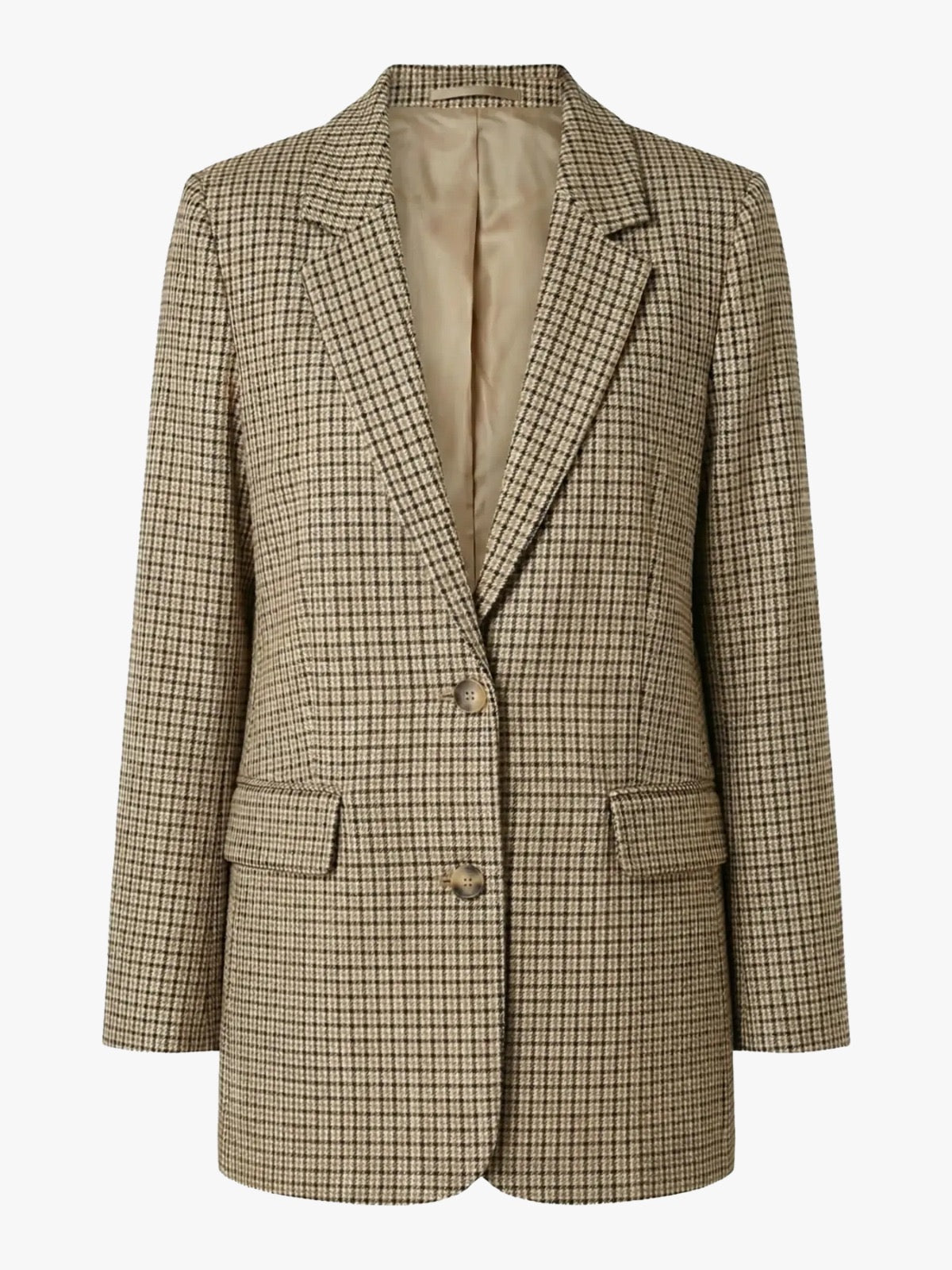 Selected Rita Relaxed Blazer check
