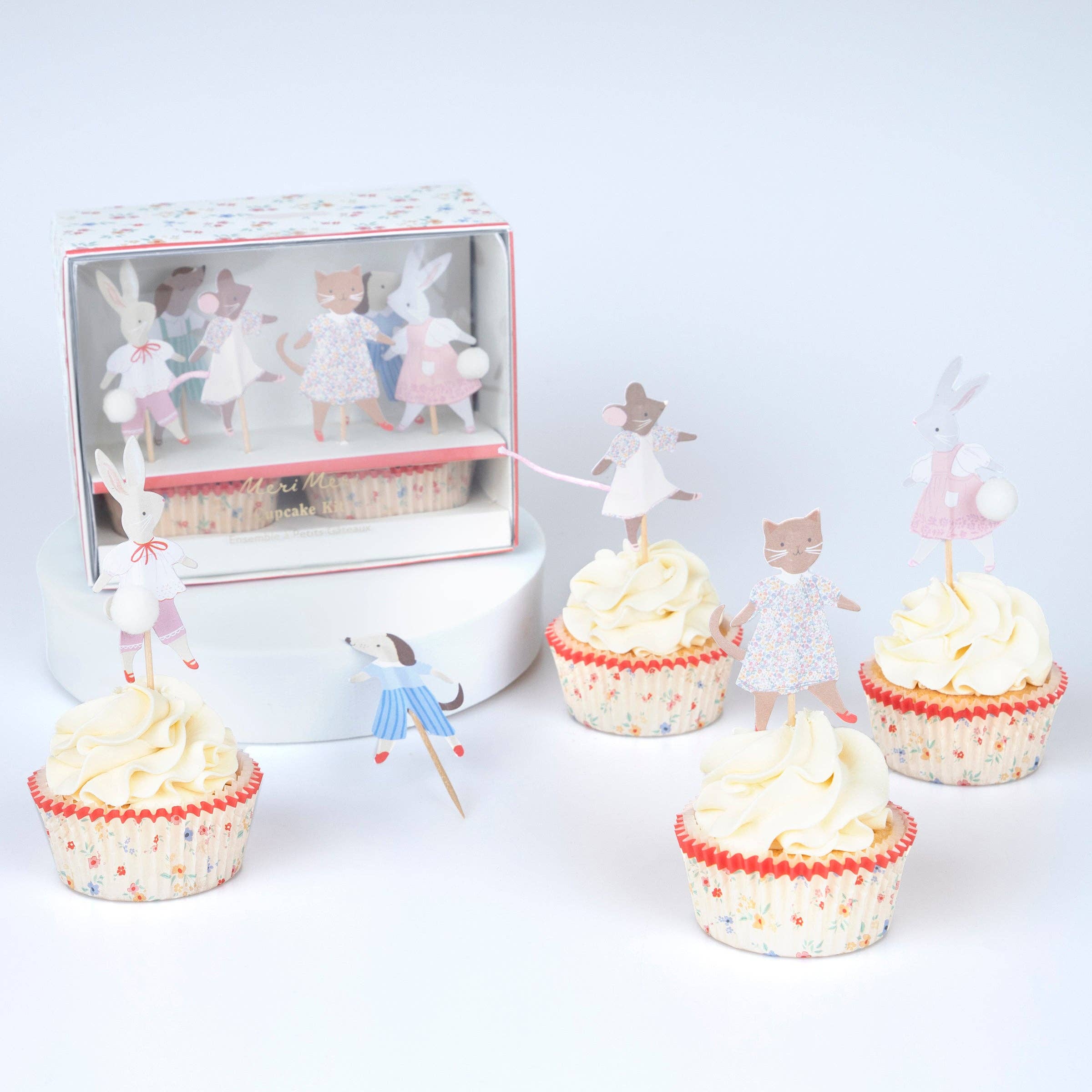 Dieren Vrienden Cupcake Kit