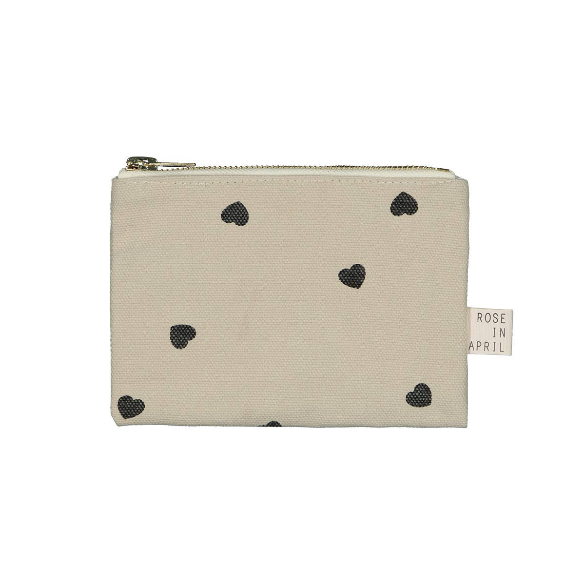 Rose in April Marie Portemonnee Zand Hartjes
