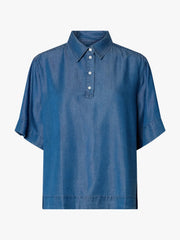 Selected Janna oversize 2/4 polo shirt