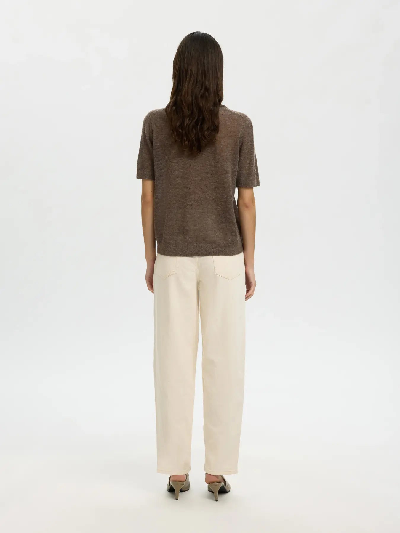 Selected Femme Shirley knit pull O-hals dames
