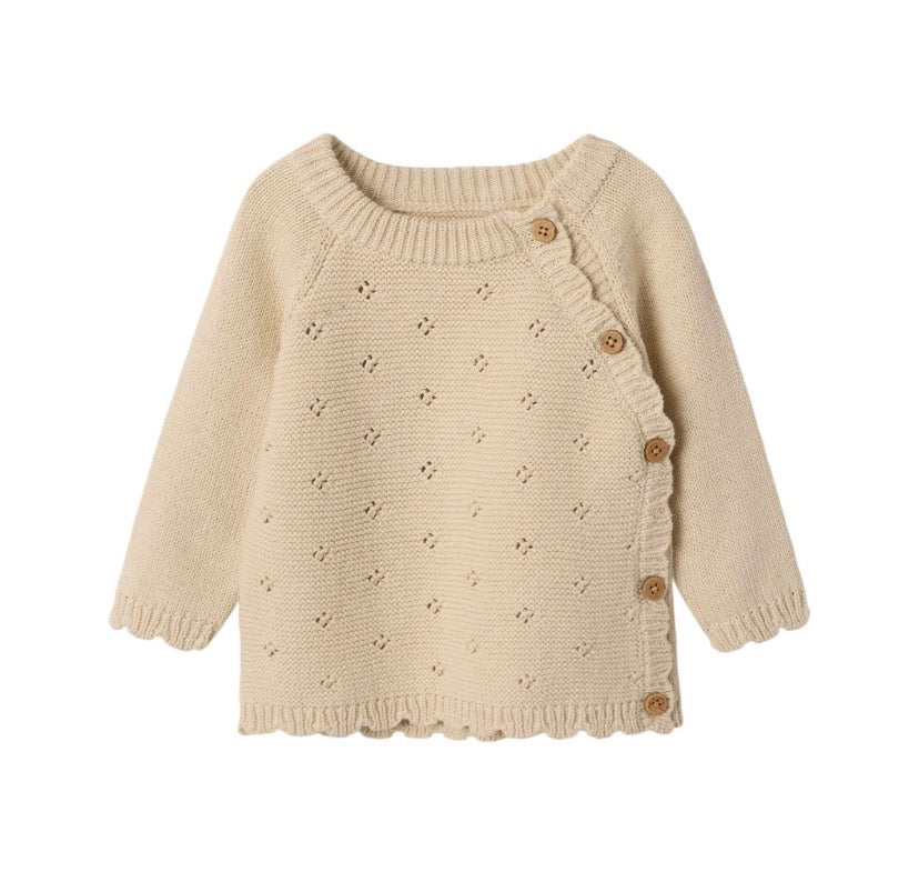 Lil Atelier NBFLaguna LS Wrap knit