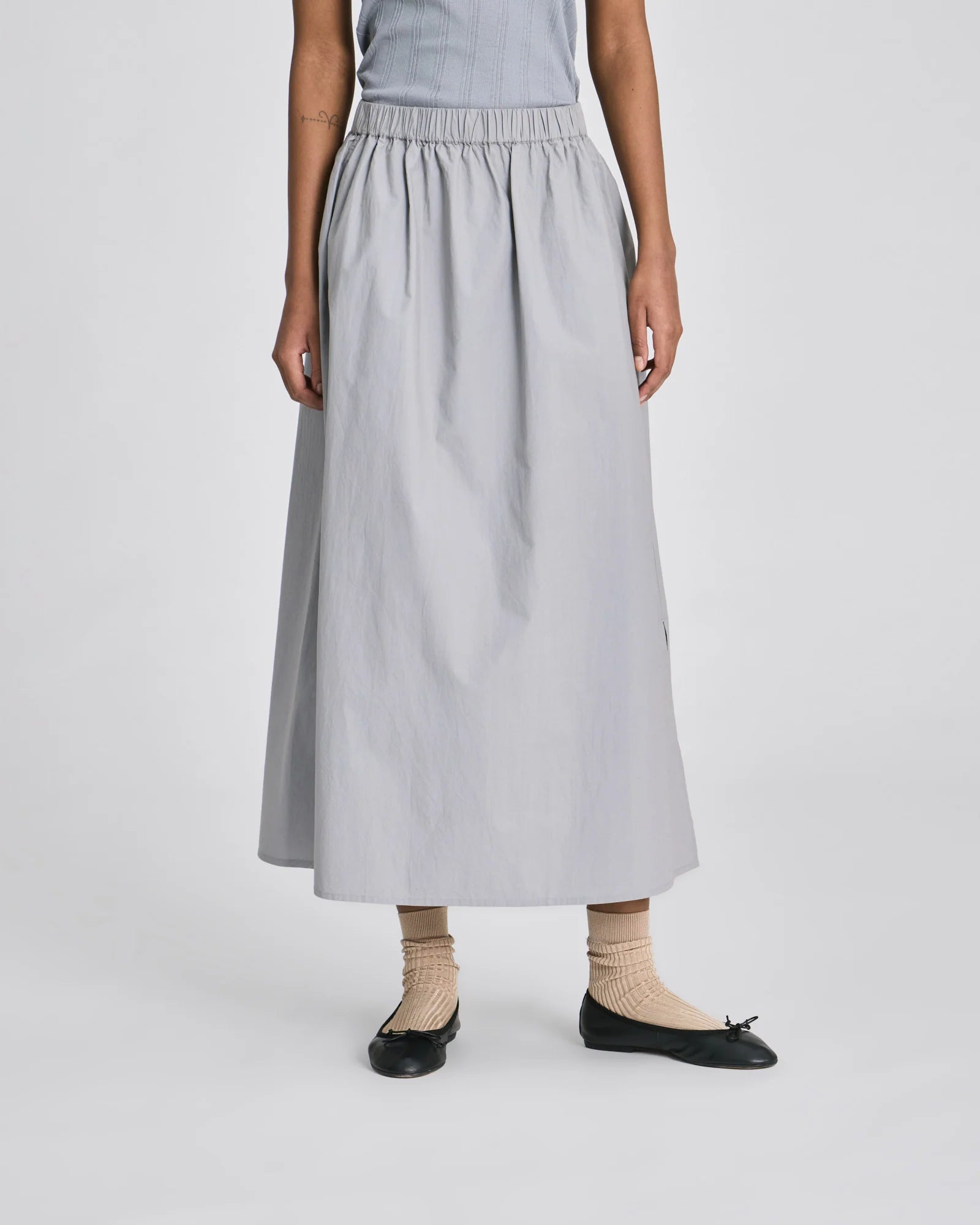 Gai + Lisva Alice Poplin Skirt