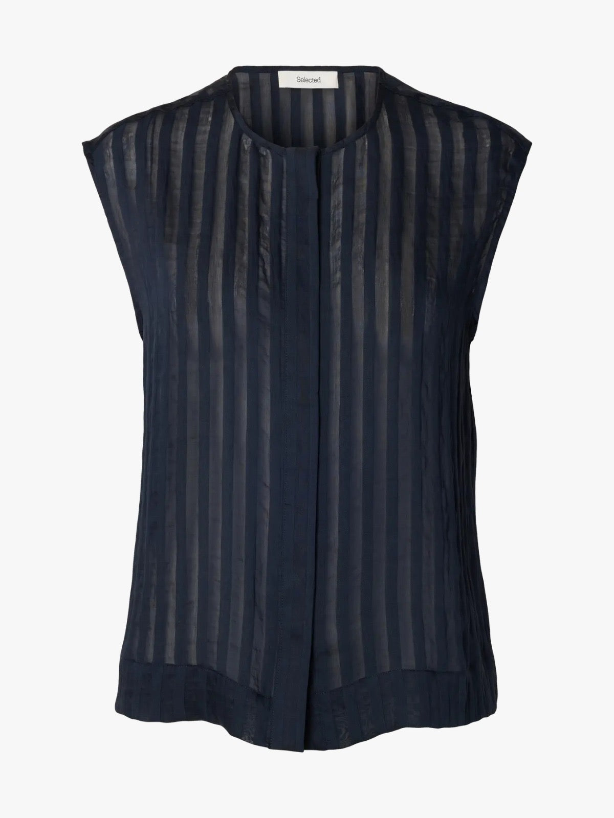 Selected SLFToran regular SL striped shirt