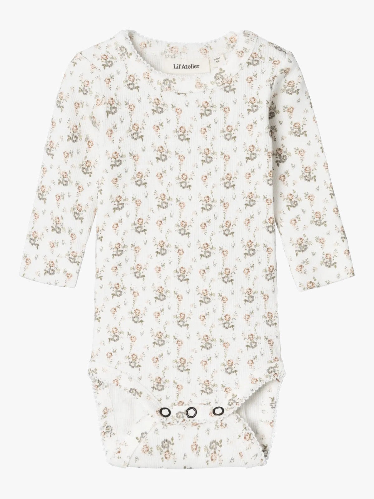 Lil Atelier NBFGago LS Slim Body coconut milk 13221387