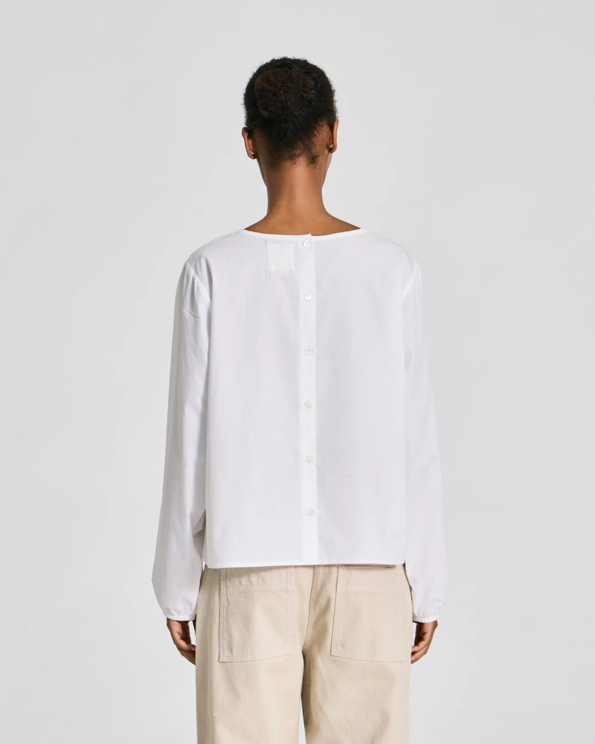 Gai + Lisva Louisa Cotton Poplin Shirt