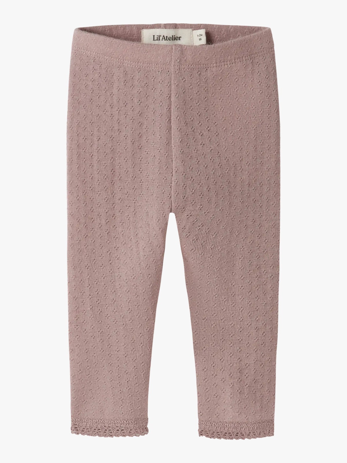 Lil Atelier Nbfnora red slim leggings
