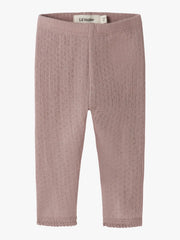 Lil Atelier Nbfnora red slim leggings