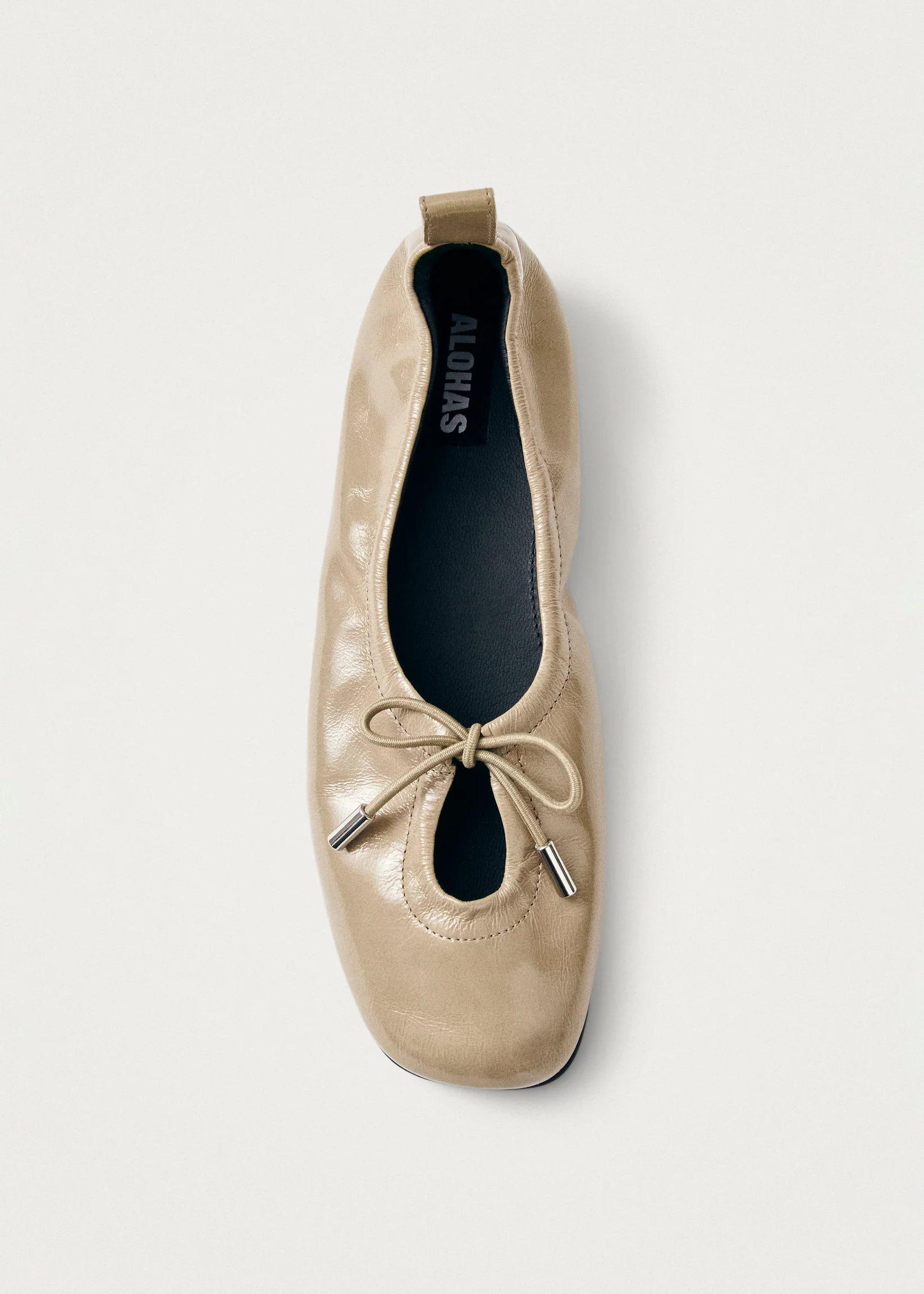 Alohas ballet flats Rosalind lak beige