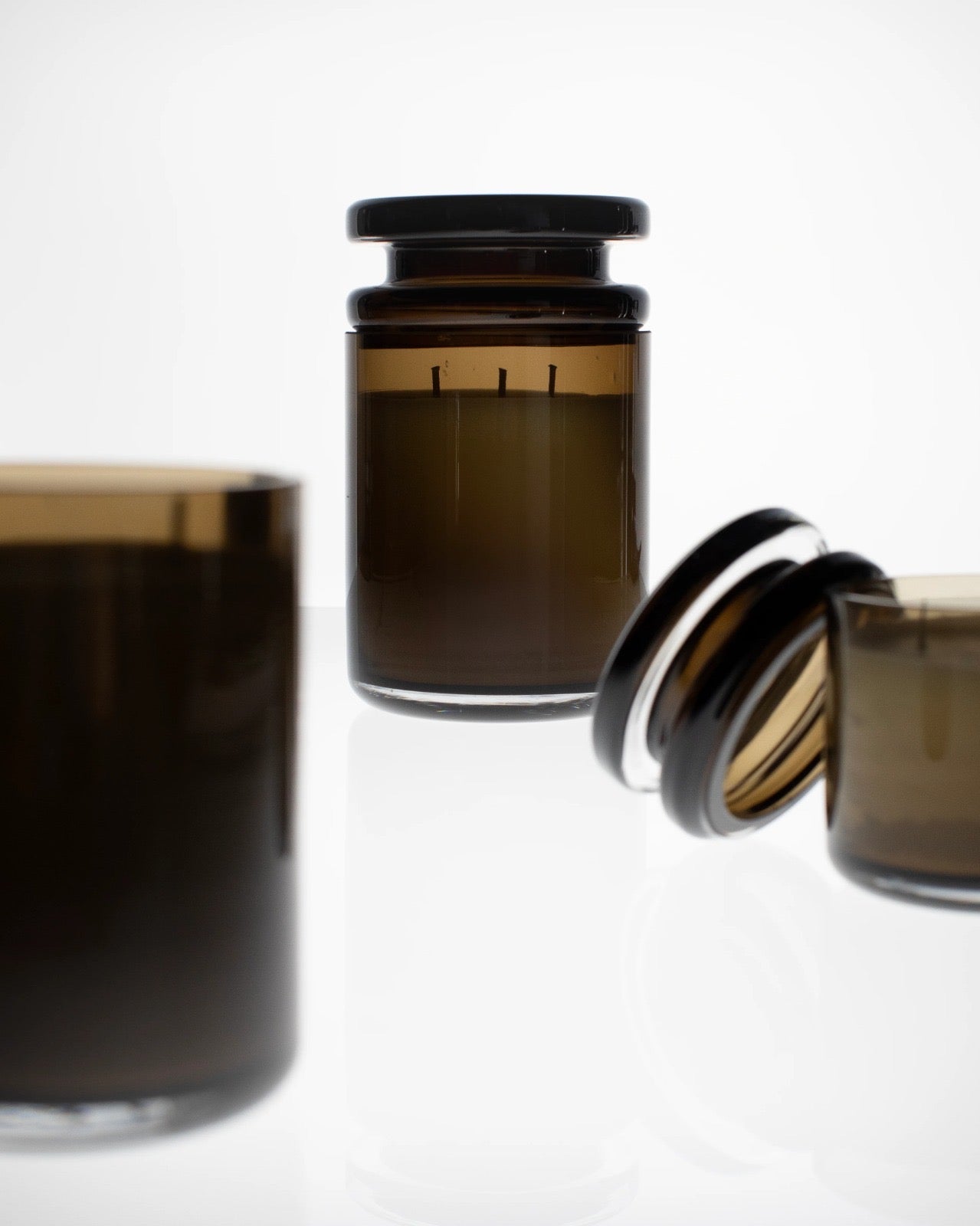 Serax scented candle S dark brown zephyr