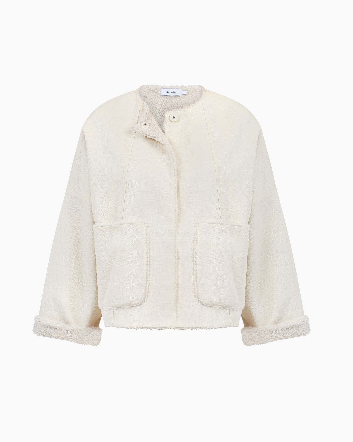 Knit-ted Summer jacket | Voorjaarsjas Ivory